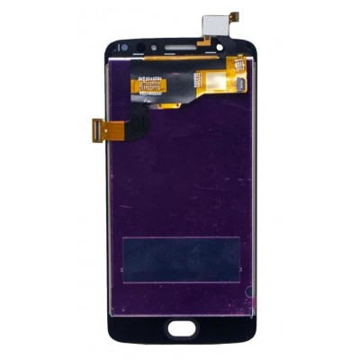 Lcd With Touch Screen For Moto E4 White By - Maxbhi Com