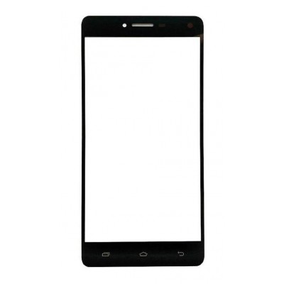 Replacement Front Glass For Infinix Hot 3 Black By - Maxbhi Com