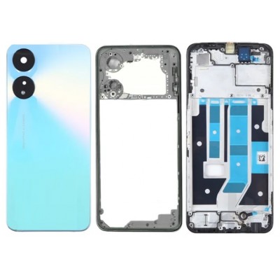 Full Body Housing For Oppo A58 Blue - Maxbhi Com
