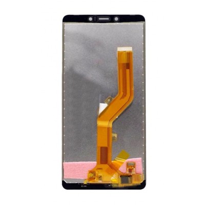 Lcd With Touch Screen For Itel P33 Plus White By - Maxbhi Com