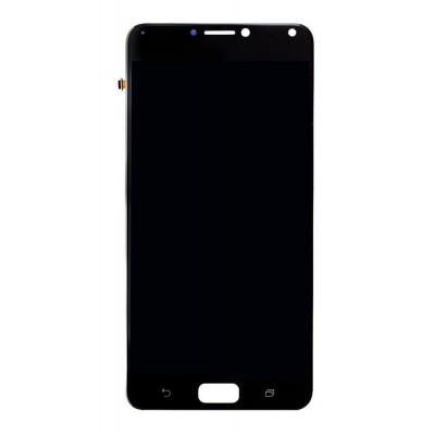 Lcd With Touch Screen For Asus Zenfone 4 Max Black By - Maxbhi Com