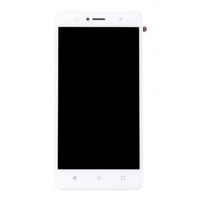Lcd With Touch Screen For Lenovo K8 White By - Maxbhi Com