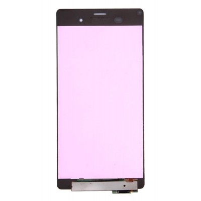 Lcd With Touch Screen For Sony Xperia Z3 Silver Green By - Maxbhi Com