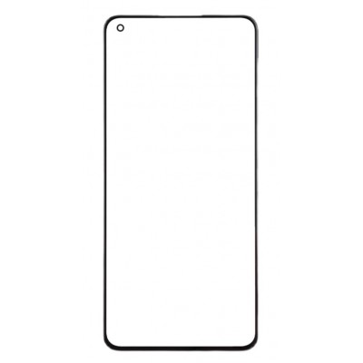 Replacement Front Glass For Xiaomi Mi 11 Lite White By - Maxbhi Com