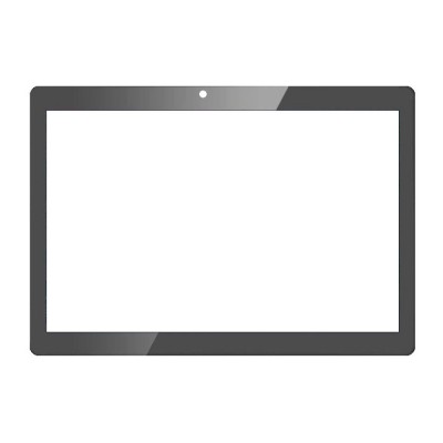 Replacement Front Glass For Swipe Slate 2 Gold By - Maxbhi Com