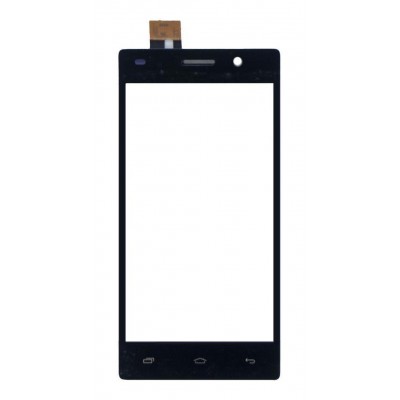 Touch Screen Digitizer For Intex Aqua Power Plus Black By - Maxbhi Com