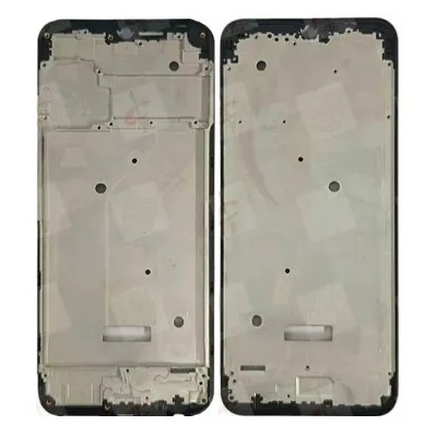 Lcd Frame Middle Chassis For Tecno Spark 8 Pro Black By - Maxbhi Com