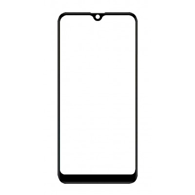 Replacement Front Glass For I Kall Z6 Grey By - Maxbhi Com