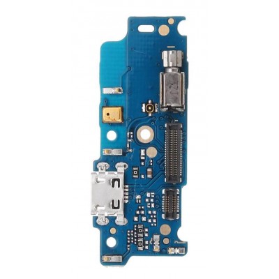 Charging Connector Flex Pcb Board For Moto E4 By - Maxbhi Com