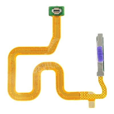 Fingerprint Sensor Flex Cable For Oppo A72 5g Black By - Maxbhi Com