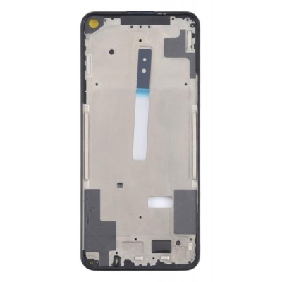 Lcd Frame Middle Chassis For Vivo Iqoo U1 Blue By - Maxbhi Com
