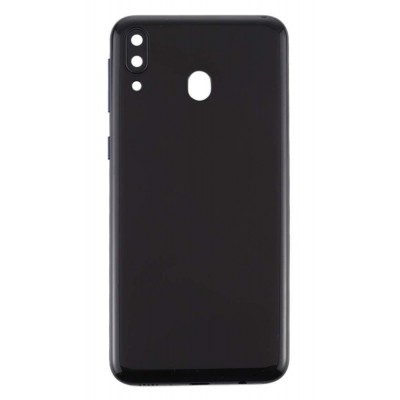 Back Panel Cover For Samsung Galaxy M20 Black - Maxbhi Com