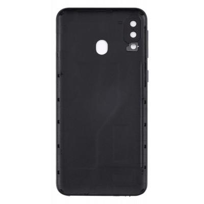 Back Panel Cover For Samsung Galaxy M20 Black - Maxbhi Com