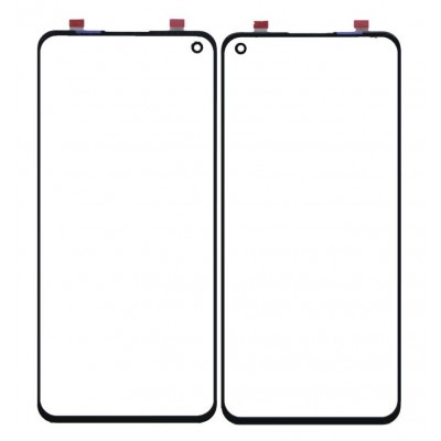 Replacement Front Glass For Oneplus 9rt 5g Silver By - Maxbhi Com