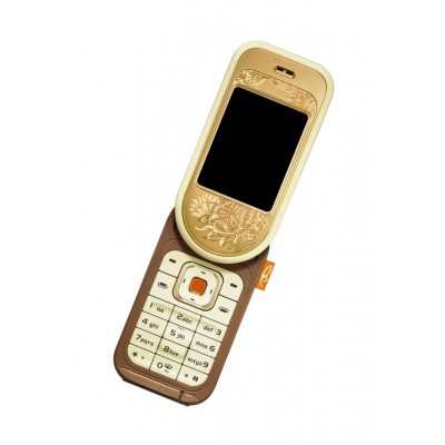 Power Button Outer For Nokia 7370 White By - Maxbhi Com