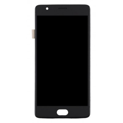 Lcd With Touch Screen For Oneplus 3t Gunmetal By - Maxbhi Com