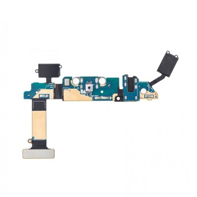 Charging Connector Flex Pcb Board For Samsung Galaxy S6 Dual Sim 32gb By - Maxbhi Com