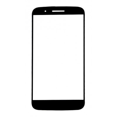 Replacement Front Glass For Moto M Black By - Maxbhi Com