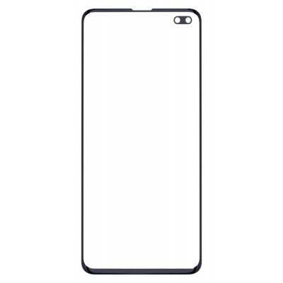 Replacement Front Glass For Samsung Galaxy S10 Plus Green By - Maxbhi Com