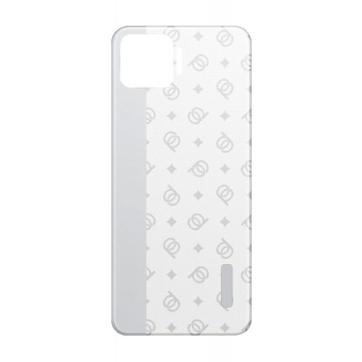 Back Panel Cover for OPPO F17 - Silver - Maxbhi.com