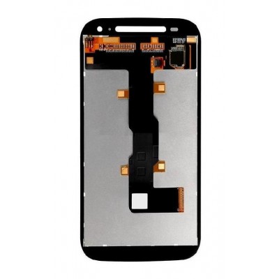 Lcd With Touch Screen For Moto E 2nd Gen 4g White By - Maxbhi Com