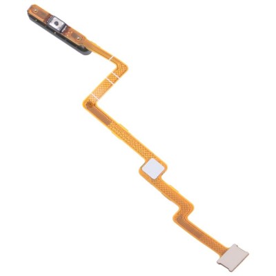 Fingerprint Sensor Flex Cable For Xiaomi Redmi K40 Pro White By - Maxbhi Com