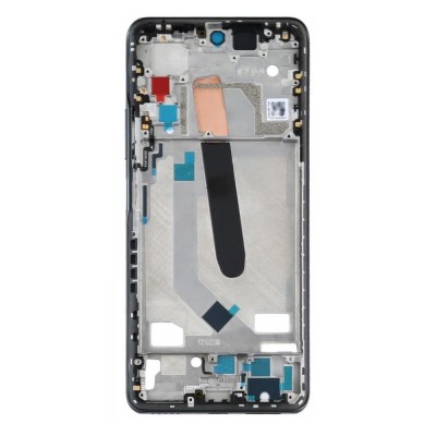 Lcd Frame Middle Chassis For Xiaomi Redmi K40 Pro Black By - Maxbhi Com