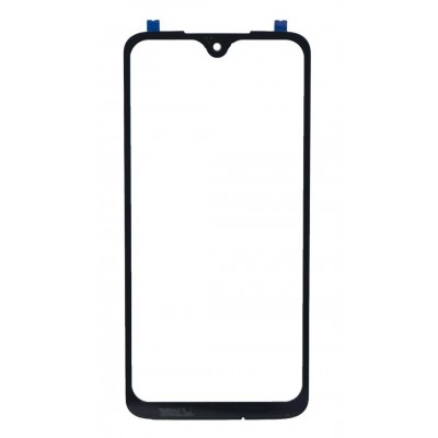 Replacement Front Glass For Motorola Moto G7 Black By - Maxbhi Com