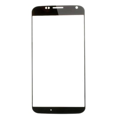 Replacement Front Glass For Motorola Moto X Xt1055 Black By - Maxbhi Com