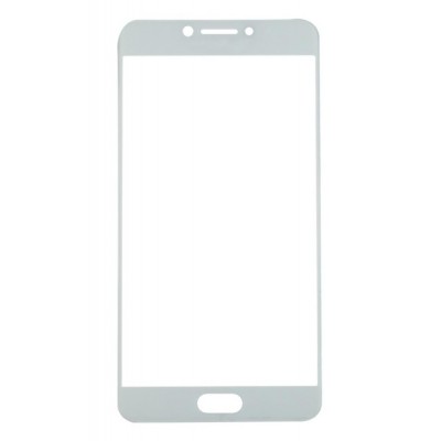 Replacement Front Glass For Samsung Galaxy C7 Pro Gold By - Maxbhi Com