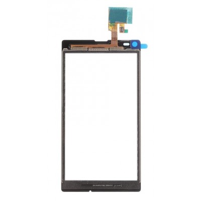 Touch Screen Digitizer For Sony Ericsson Xperia L S36h Black By - Maxbhi Com