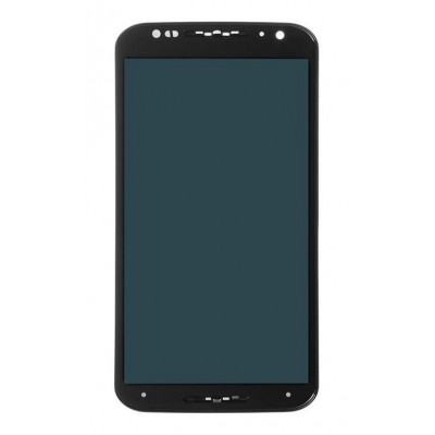 Lcd With Touch Screen For Motorola Moto X 2nd Gen Blue By - Maxbhi Com
