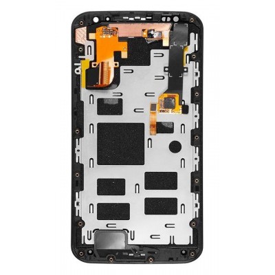 Lcd With Touch Screen For Motorola Moto X 2nd Gen Blue By - Maxbhi Com