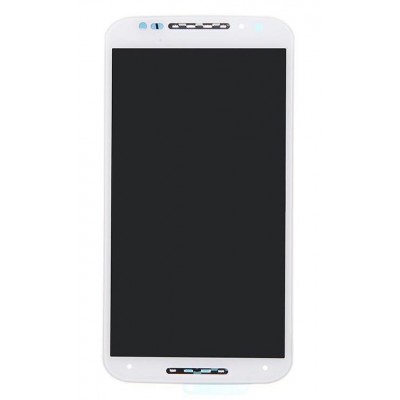 Lcd With Touch Screen For Motorola Moto X 2014 White By - Maxbhi Com