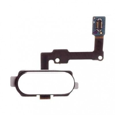 Fingerprint Sensor Flex Cable For Samsung Galaxy On Nxt White By - Maxbhi Com