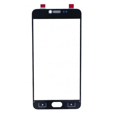 Replacement Front Glass For Gionee A1 Grey By - Maxbhi Com