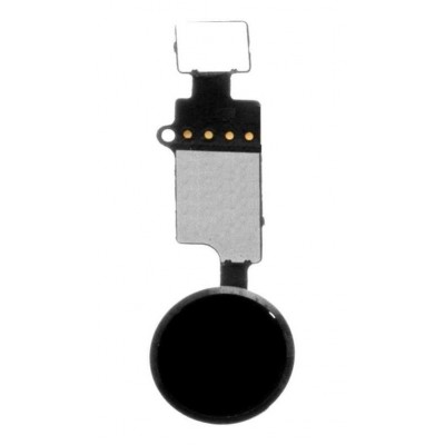 Home Button Complete For Apple Iphone 8 Plus Black By - Maxbhi Com