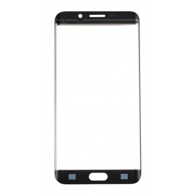 Replacement Front Glass For Samsung Galaxy S6 Edge Plus Blue By - Maxbhi Com