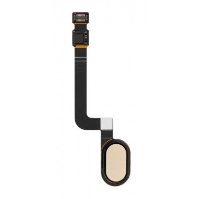 Fingerprint Sensor Flex Cable For Moto G5s White By - Maxbhi Com