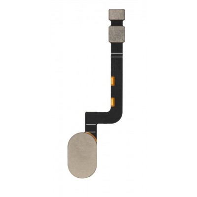 Fingerprint Sensor Flex Cable For Moto G5s White By - Maxbhi Com