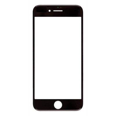 Replacement Front Glass For Apple Iphone 8 Grey By - Maxbhi Com