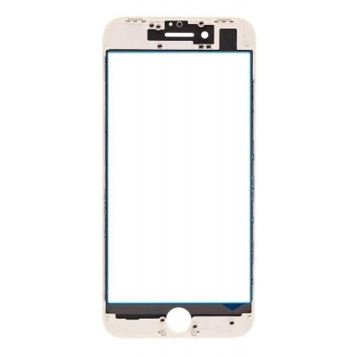 Replacement Front Glass For Apple Iphone 8 Silver By - Maxbhi Com