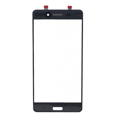 Replacement Front Glass For Nokia 6 Silver By - Maxbhi Com