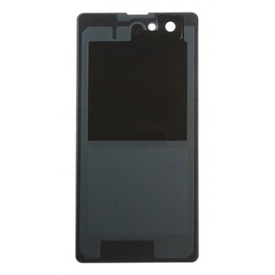 Back Panel Cover For Sony Xperia Z1 Compact Black - Maxbhi Com