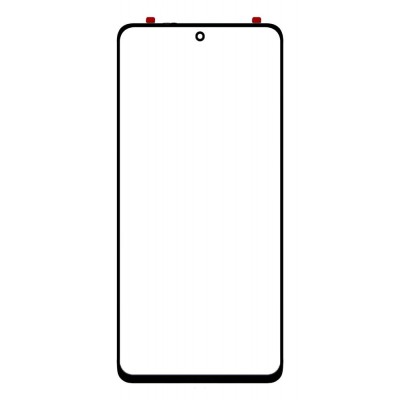 Replacement Front Glass For Xiaomi Mi 10i 5g White By - Maxbhi Com