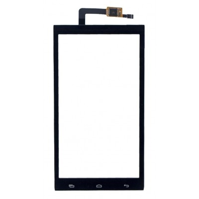 Touch Screen Digitizer For Micromax Canvas Juice 2 Aq5001 Grey By - Maxbhi Com