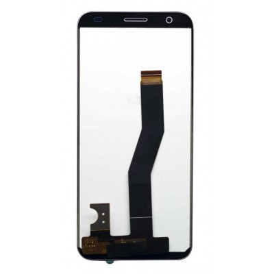 Lcd With Touch Screen For Coolpad Mega 5c White By - Maxbhi Com