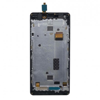 Lcd With Touch Screen For Intex Indie 5 Champagne By - Maxbhi Com