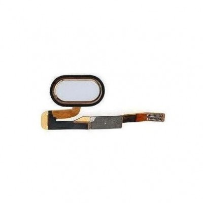 Fingerprint Sensor Flex Cable For Meizu Pro 6 White By - Maxbhi Com