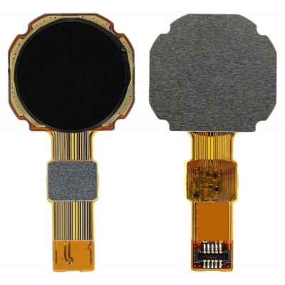 Fingerprint Sensor Flex Cable For Alcatel Idol 5 Black By - Maxbhi Com